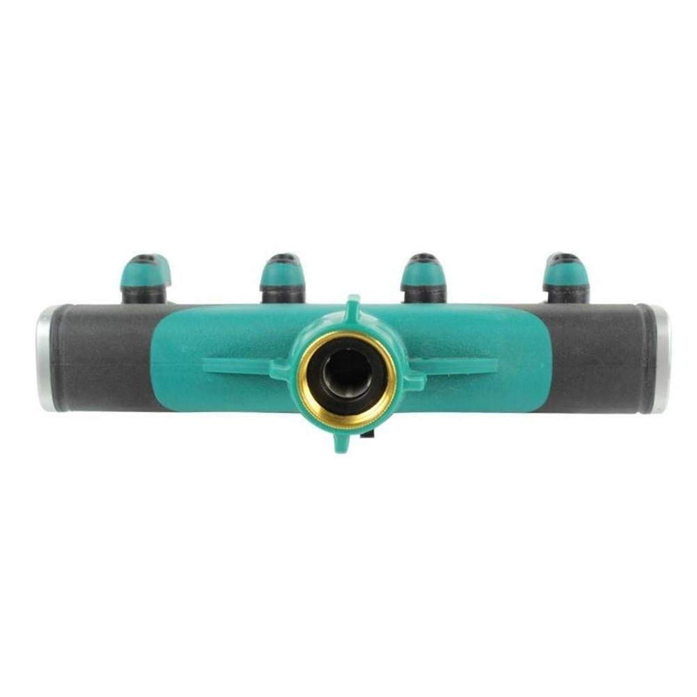 per Irrigazione del Giardino Connettori per Tubo dell'Acqua a 4 Vie Rubinetto Filettatura Femmina Standard Europeo USA 1/2"-3/4"-1" Divisori per Tubi (Diametro : EU) (OneColor EU)
