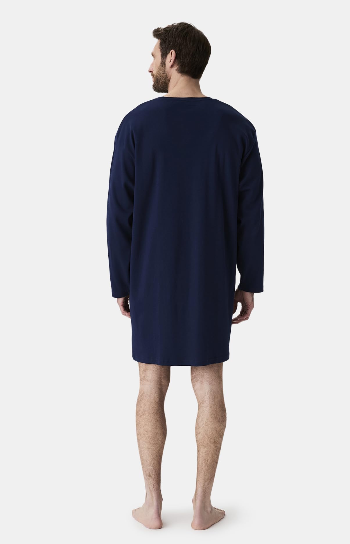 ARTHUR - Maxi Tee-Shirt - Chemise de Nuit Homme - Manches Courtes et Col Rond - Coton Issu de l'agriculture Biologique