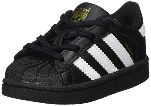 Adidas Superstar, Primeros Pasos Bebé-niños, Negro (Core Black/Footwear White/Footwear White), 25 EU