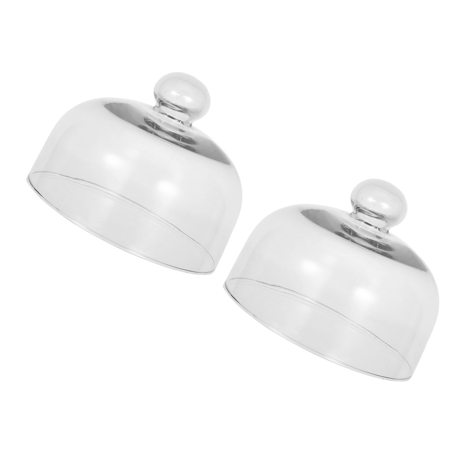2 Piezas Cubierta de Vidrio para Microondas Tapa Transparente Antisalpicaduras para Platos y Postres Protección para Alimentos Conserva Sabor y Nutrientes