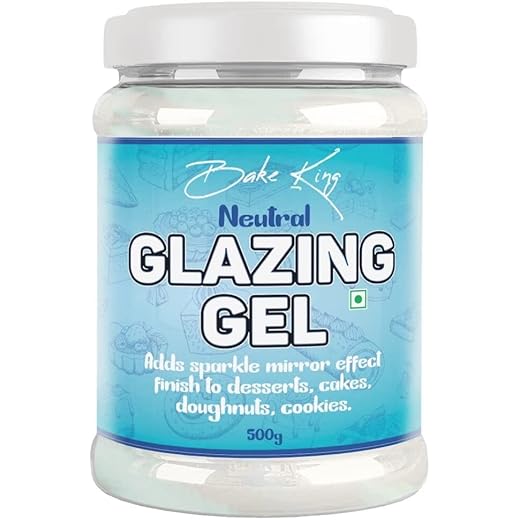 BAKE KING For Cake Glazing Gel Unflavored 500Gm