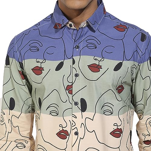 Image of Campus Sutra Men's Regular Fit Shirt