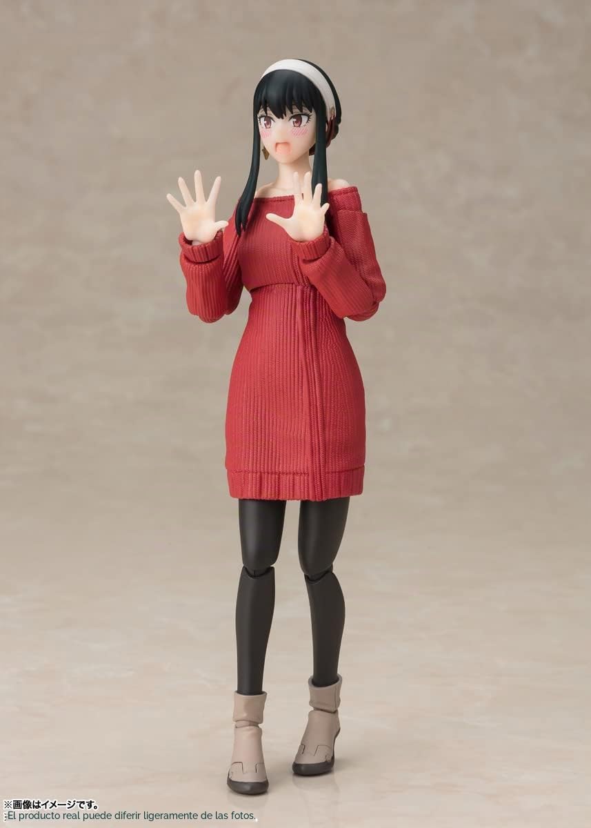 TAMASHII Nations BANDAI Spy x Family - Yor Forger - Madre de la Familia Forger, Spirits S.H.Figuarts Figura de acción
