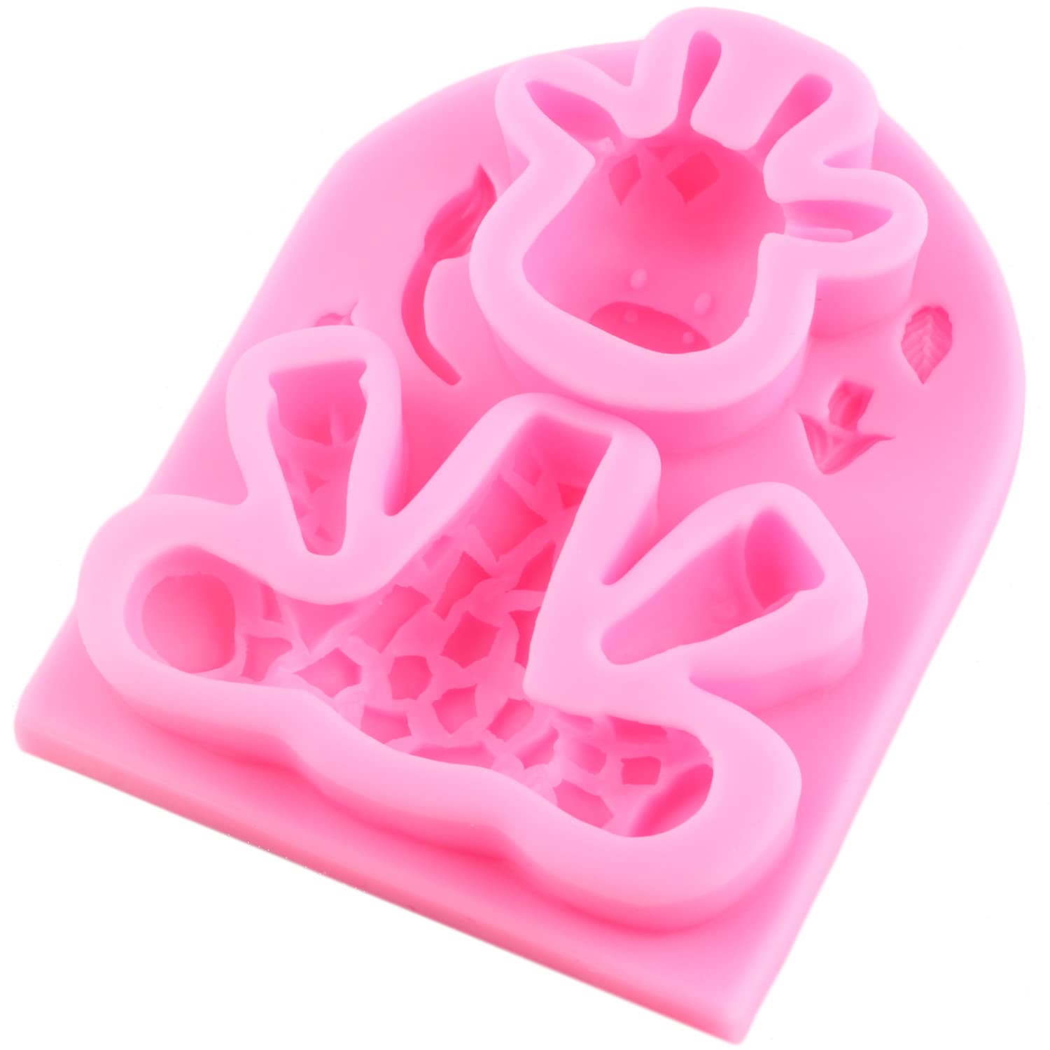 Moule Silicone Éléphant XMOLDNMS - Parfait Pour Fondant, Chocolat Et Décoration Gâteaux