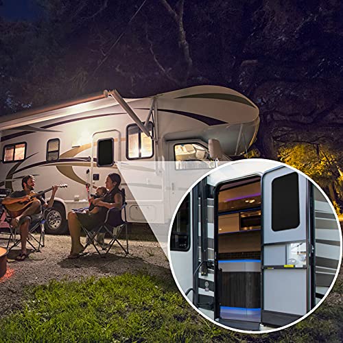 KAEGREEL RV Door Window Shade with High Temperature Resistance Hook and