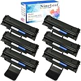 NineLeaf Compatible Toner Cartridge Replacement for Samsung ML-1610 ML-2010 ML1610 ML2010 ML-1610D3 to use in ML-1610 ML-1610R ML-1615 ML-1620 ML-1625 ML-2010 ML-2015 Laser Printer(6 Pack Black)