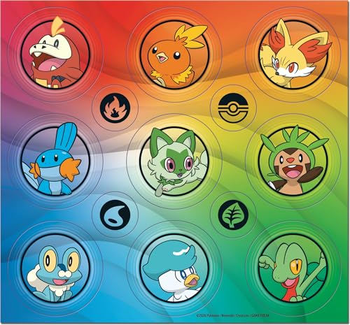 Pokémon-Sammelkartenspiel: Illustrations-Kollektion Erste Partner: Serie 3 (3 Promokarten, 2 Boosterpacks und 1 Stickerbogen) – Ansicht 6