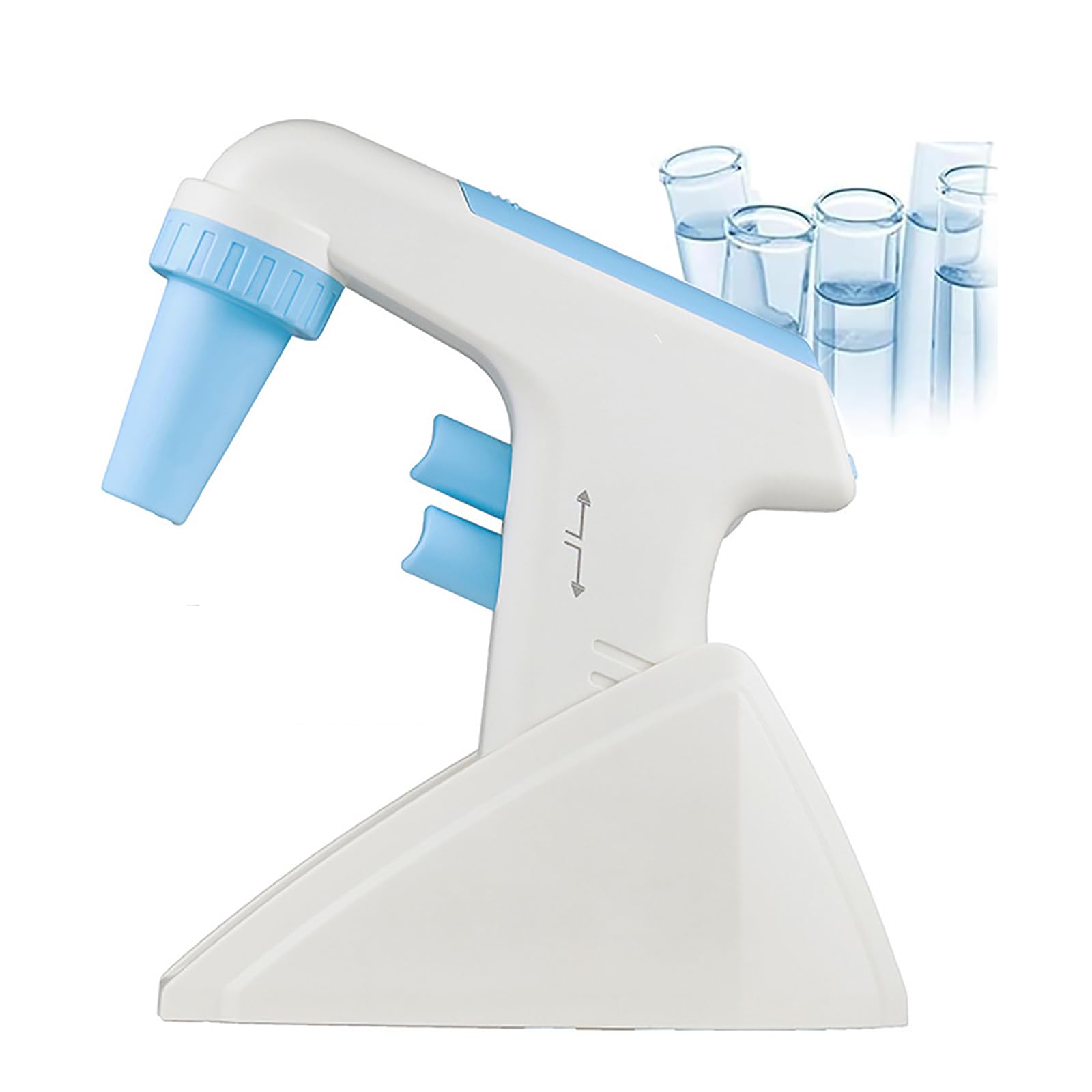 Digitale automatische Pipettenpumpe, motorisiert mit Anti-Rück-Saugen, 2 Drainagemodi, 8 einstellbare Stufen, präzises Pipettieren für Laborgebrauch