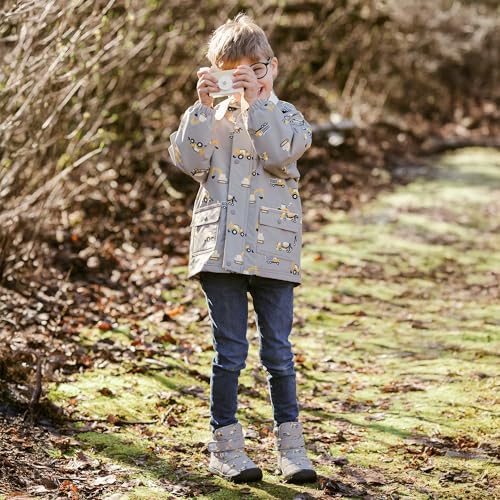 Image of JAN & JUL Waterproof Fleece Lined Rain Jacket, Raincoat for Toddlers and Kids