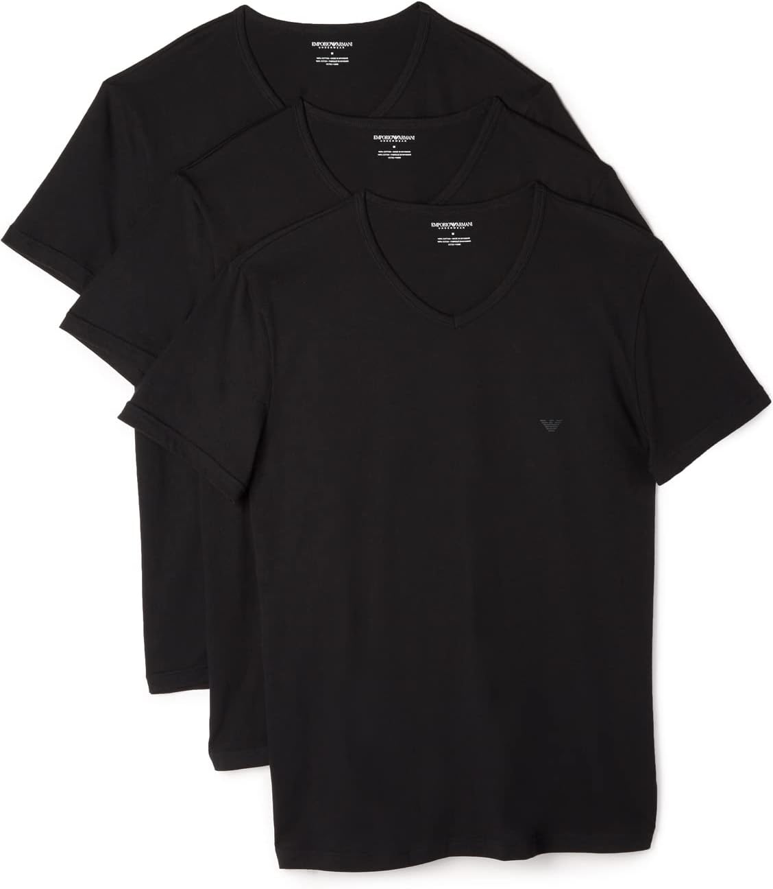 Men's 3-Pack Regular Fit V-Neck Undershirt