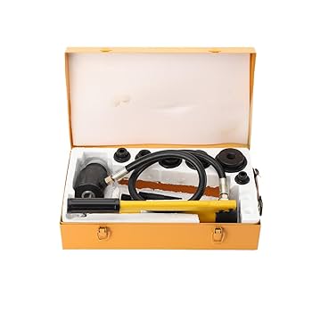 Amazon.co.jp: 10t油圧板金パンチセット油圧穴あけパンチ金属