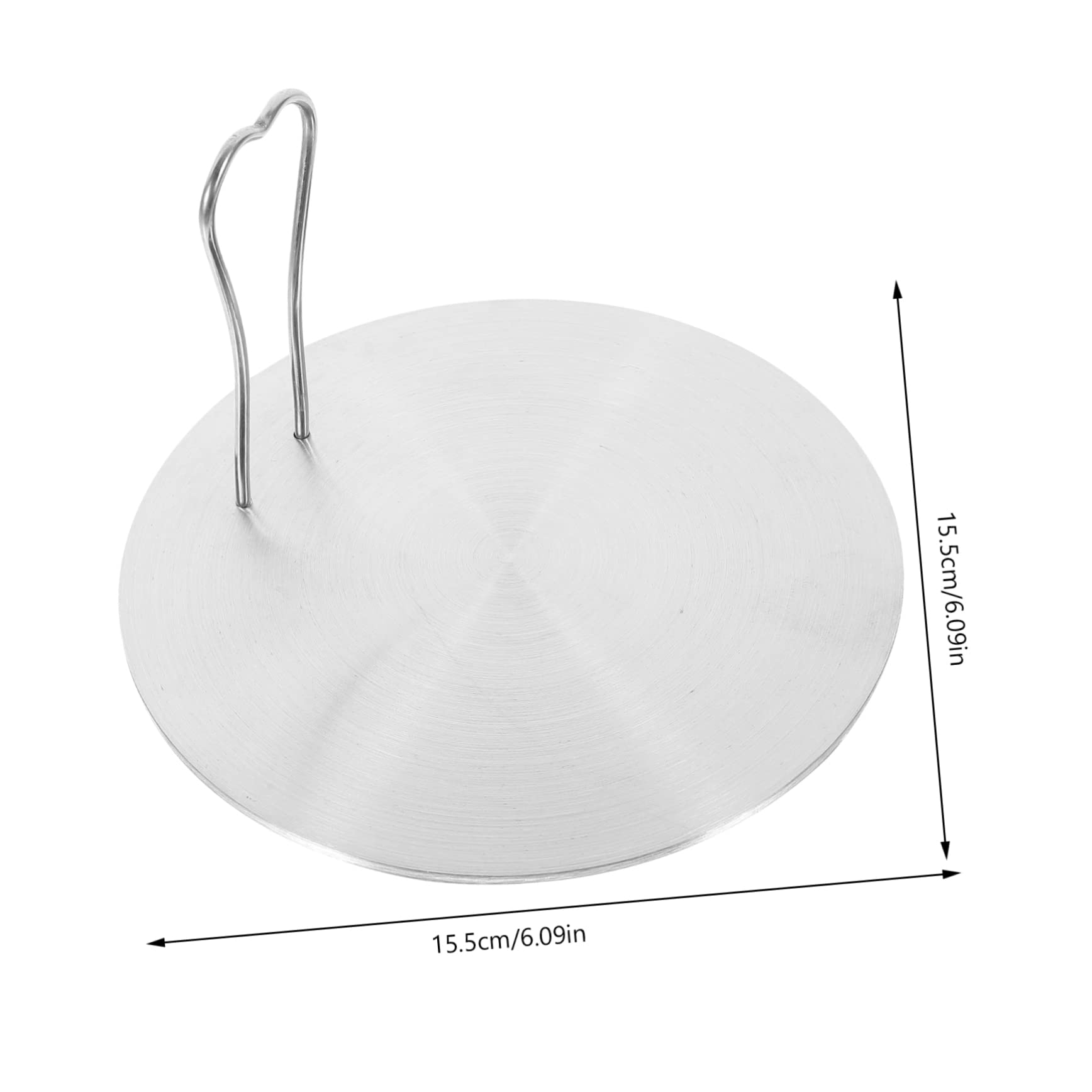 BRIGHTFUFU Induction Cooktop Protector Plate Stove Converter Disk Simmer Plate for Gas Stove Heat Cooking Diffuser
