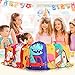 BeebeeRun 10Pack Bolsas de Cuerdas para Infantil,Mochila con Cordón Niños Bolsas Regalo...