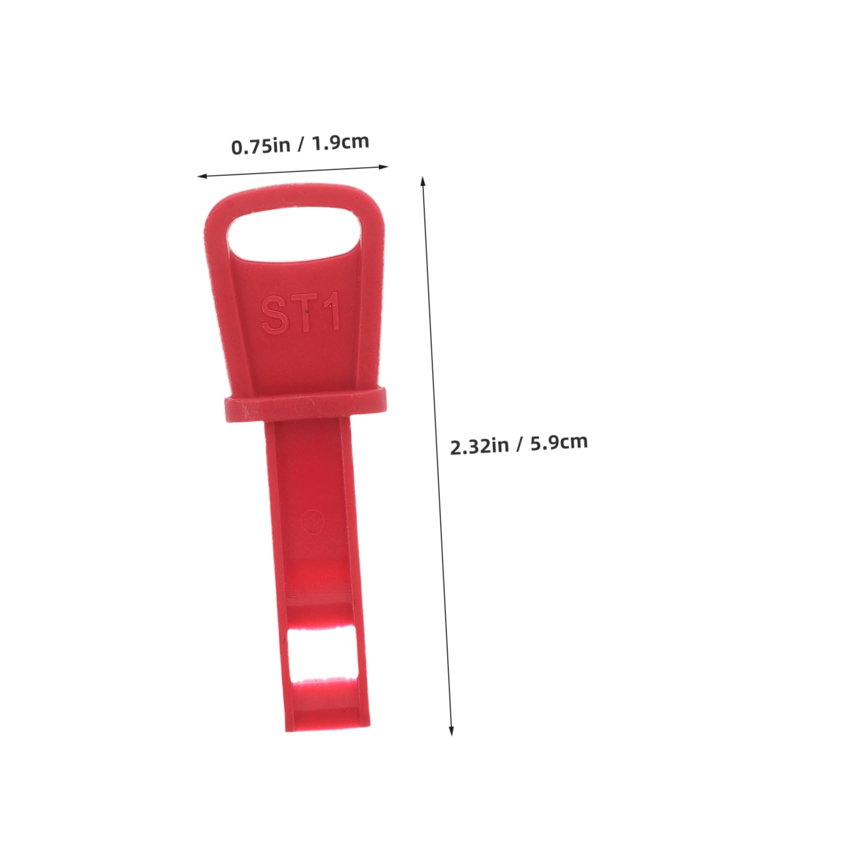 HANABASS 4-Piece Ignition Key Set Reusable Blower Keys for Snow Throwers Compact Replacement Pp Material