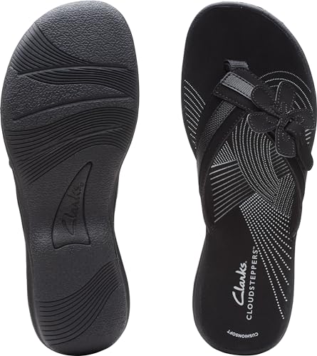 Image of Clarks Women's Brinkley Flora Cloudsteppers Flip-Flops