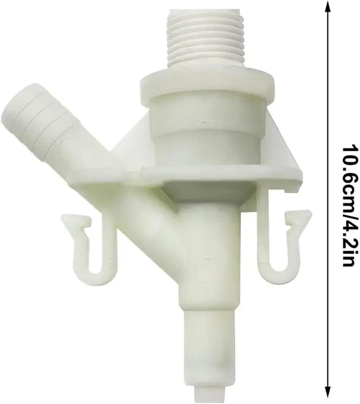 Upgraded Rv Water Valve Replacement Kit 4 PCS Plastic Water Valve Kit Durable Toilet for 300 310 320 Series for Pedal-Flush Toilets