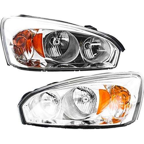 For Chevy Malibu Headlight Assembly 2004 05 06 07 2008 Pair Driver and Passenger Side DOT Certified GM2502235 | GM2503235