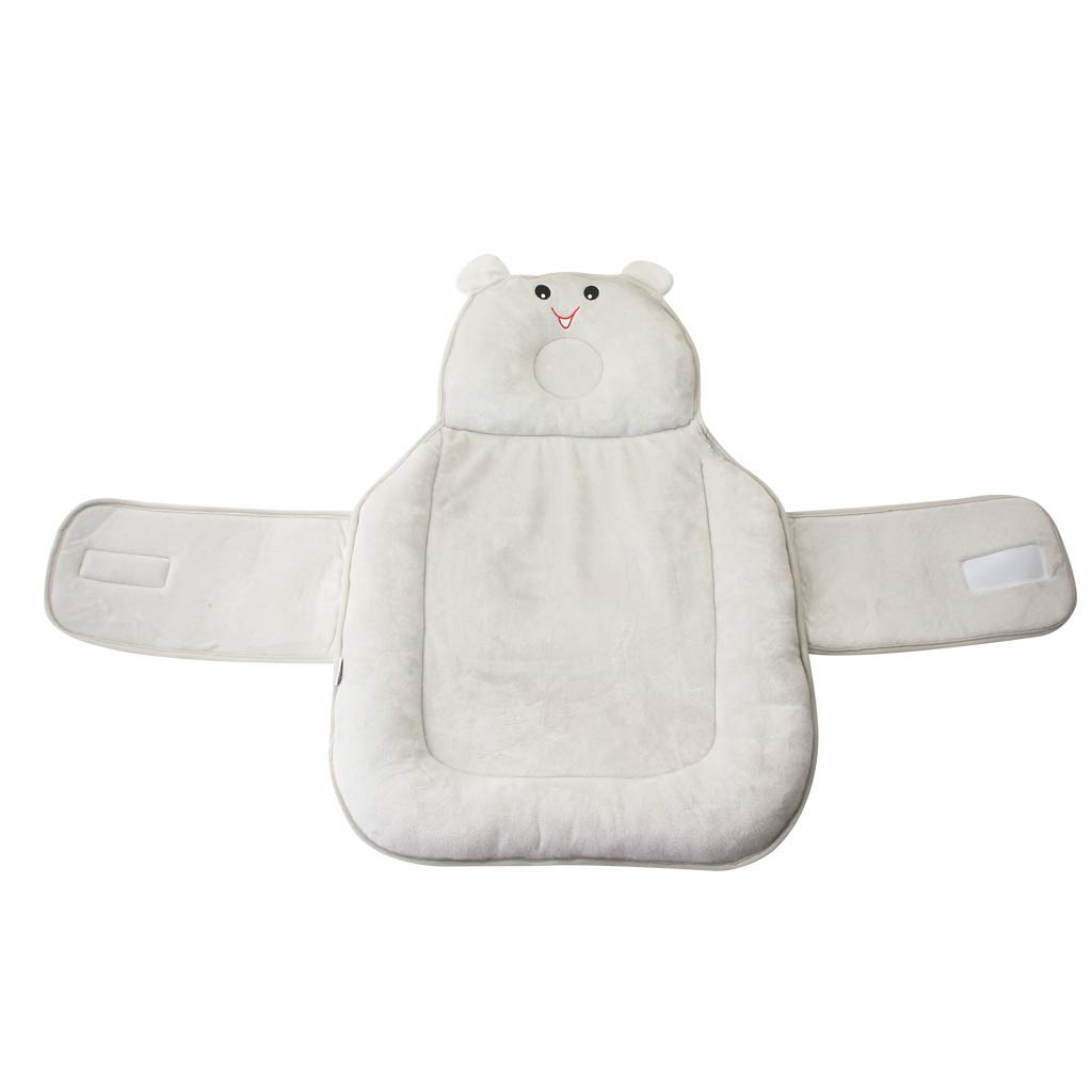 KAKIBLIN Baby Bed Mattress, Baby Protective Pillow Baby Sleeping Pad Bassinet Mattress Pad for Newborn Baby and Infant Age 0-12 Months, Grey : Baby