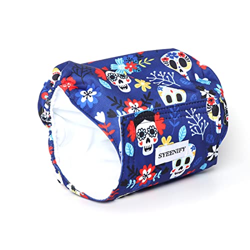 Syeenify Dog Diapers Male 3 Pack,Dog Belly Bands For Small Medium Large Dogs,Highly Absorbent Washable Reusable Dog Wraps,Leak Proof Puppy Diapers #TOP5