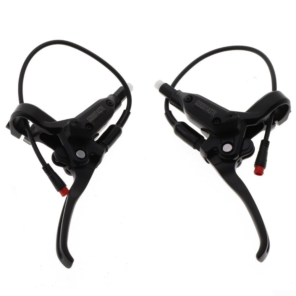 Bicycle Brake Handle, Waterproof Brake Lever Handle GT03 Power Off Oil Ebike Handle Suitable for Electric Bikes (1 Pair)