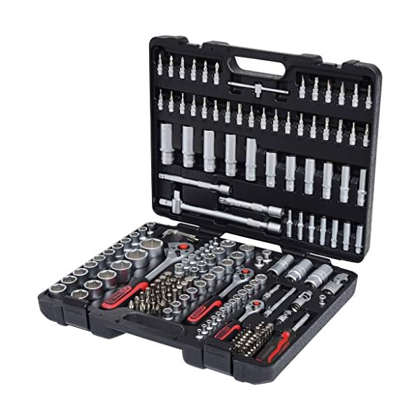 KS 5034868 Tools 503.4868 GEARplus Gelenk-Ratschenringmaulschlüssel-Satz, 18-tlg.feststellbar – Bild 6