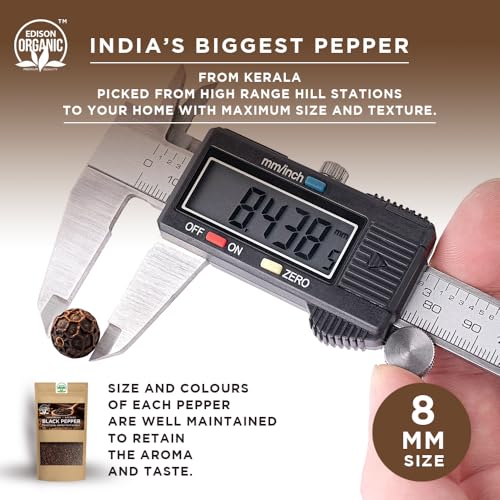 Image of EDISON ORGANIC, Black Pepper Whole, 250g