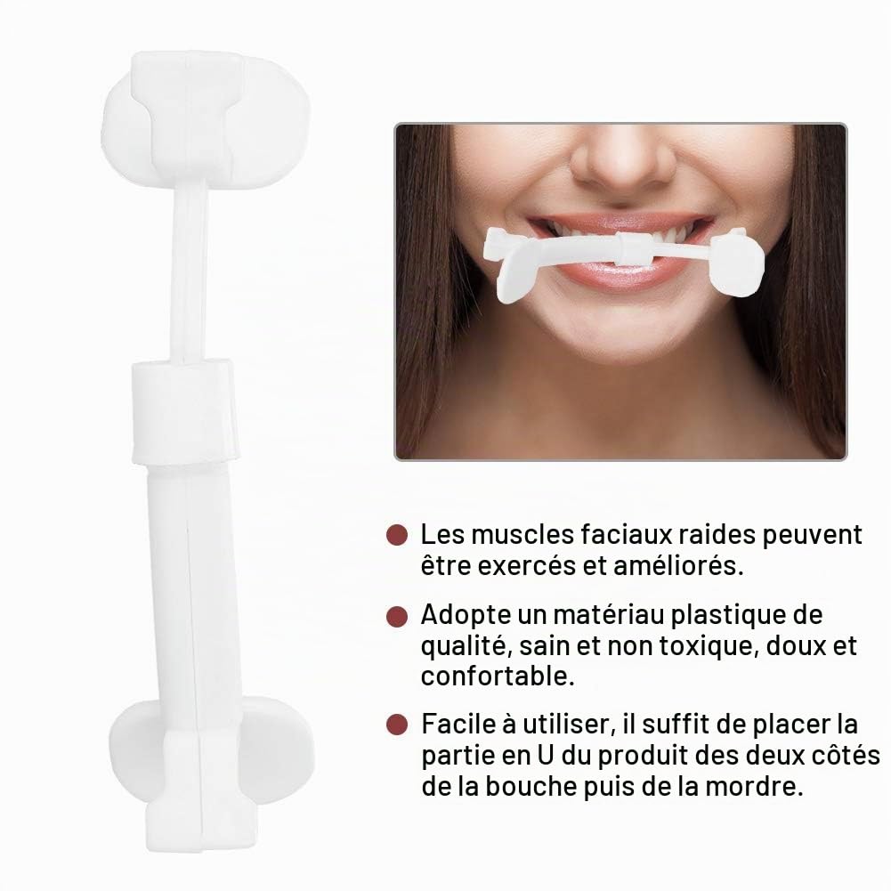 Visage Smile Trainer Face-lift forme des lèvres outils de beauté outils de lifting du visage correcteur de sourire pour les Muscles étirant les lèvres de levage