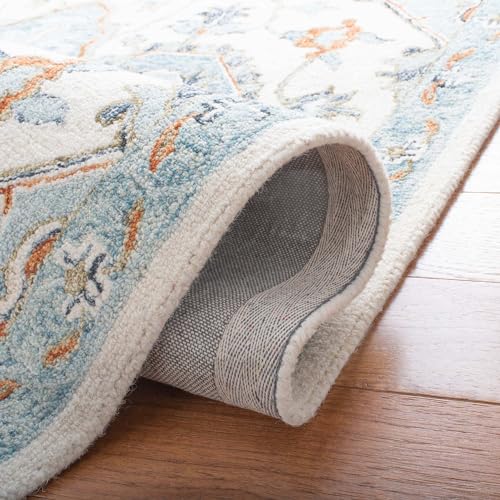 Image of Hand Tufted Premium Rug Premium Wool Carpet for Living Room Bedroom and Hall Size 4x6 Feet Color Multi