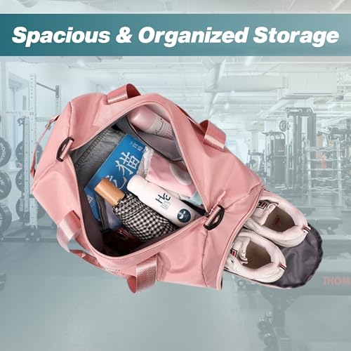 Image of KARRIER Multi-Function Large Capacity Travel Bag | Water-Resistant Gym & Weekend Duffle Bag (Black-CarryDuffel)