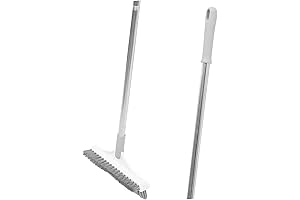 Double-Sided Floor Scrubber Brush for Seamless Tile and Grout Cleaning
