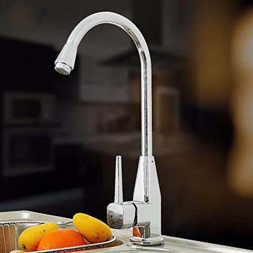 Copper kitchen faucet sink faucet hot and cold single hole faucet