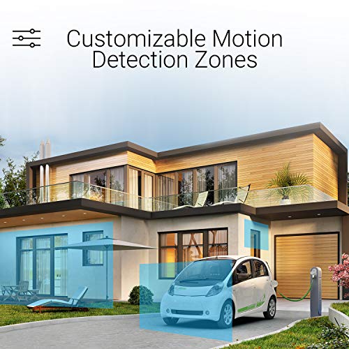 EZVIZ Outdoor Security Camera Dual Lens 1080P, Excellent Color Night Vision, Active Light & Siren Alarm with PIR Motion Detection, Weather Proof, Two-way Talk, the First Dual Lens Security Camera(C3X)
