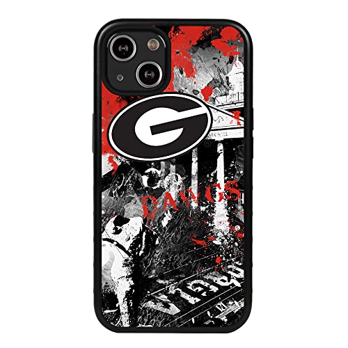 Guard Dog Case Compatible with iPhone 13 - Military Grade - Rugged Two Piece Protection - Collegiate Licensed - Georgia Bulldogs - by Paulson Designs