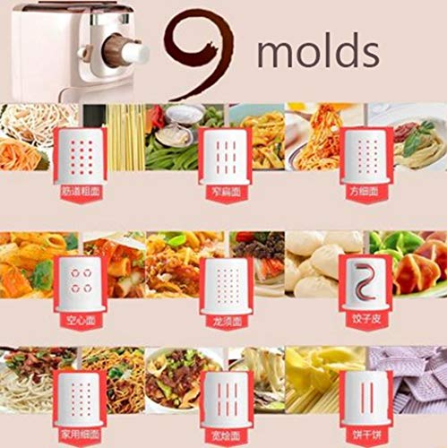 XMZFQ Vollautomatische Nudelmaschine Startseite Kleine Elektro Dumpling Haut Dough Pressmaschine Multifunktions Vertikal… – Bild 3