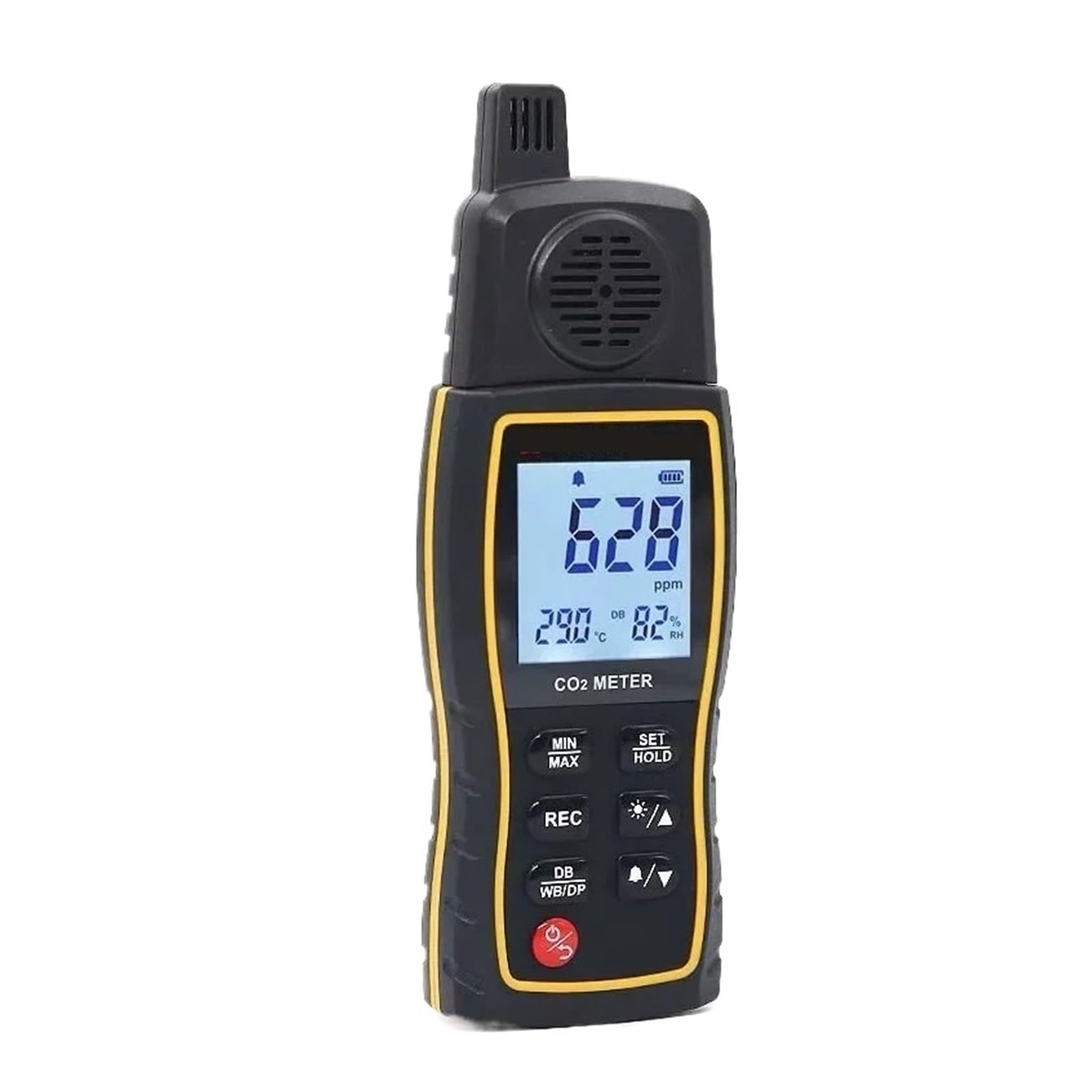 SW-723 Detektor Ręczny 0-9999PPM Przemysłowy/domowy 3w1 Tester Termohigrometr Dokładne Pomiary
