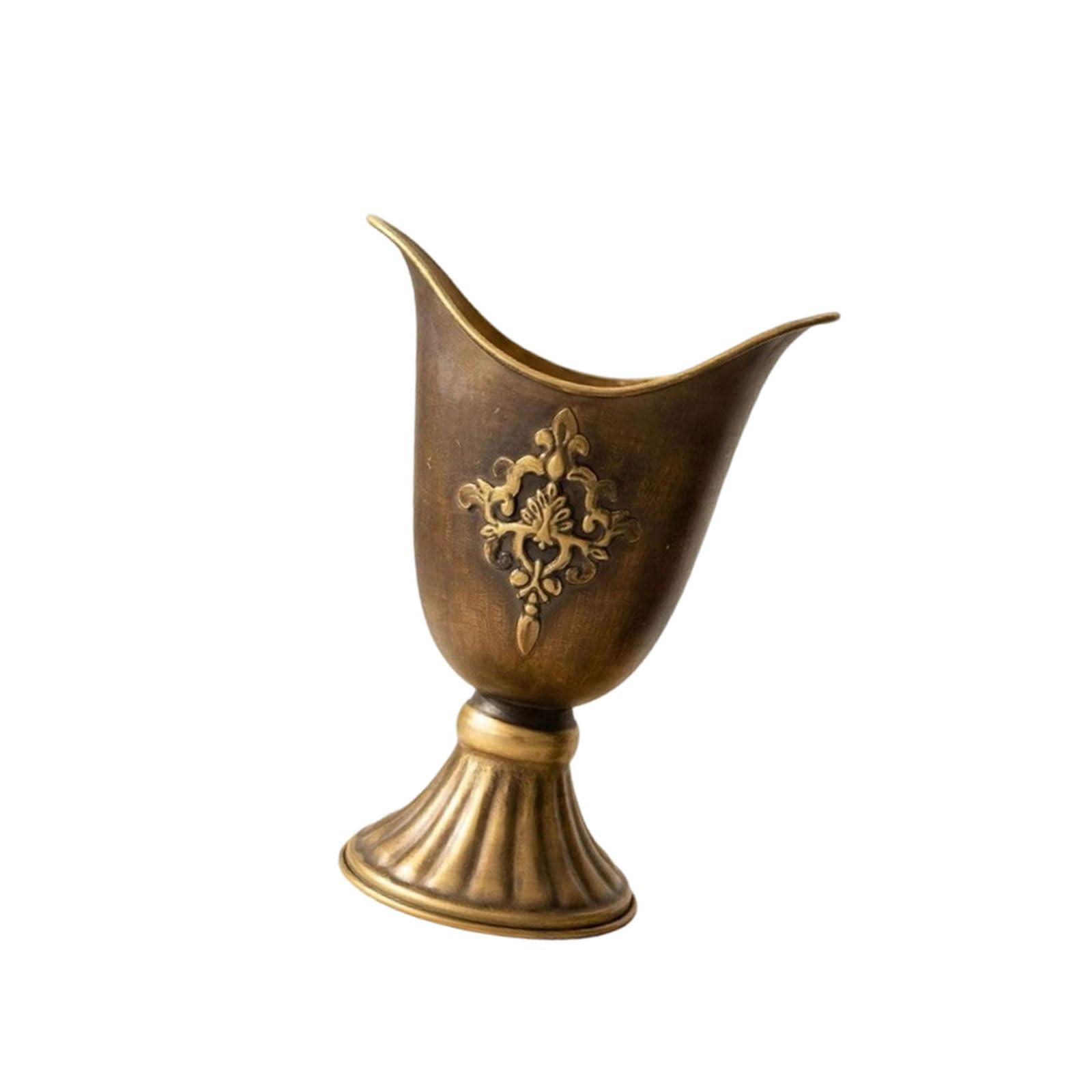 Shurhome Raised Metal Yard Container Permanent Metal Flower for House Herbage and Decoration Indoor Decorative Flower