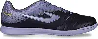 Chuteira Topper Flame Fsal, Preto/Cinza/Azul, 40