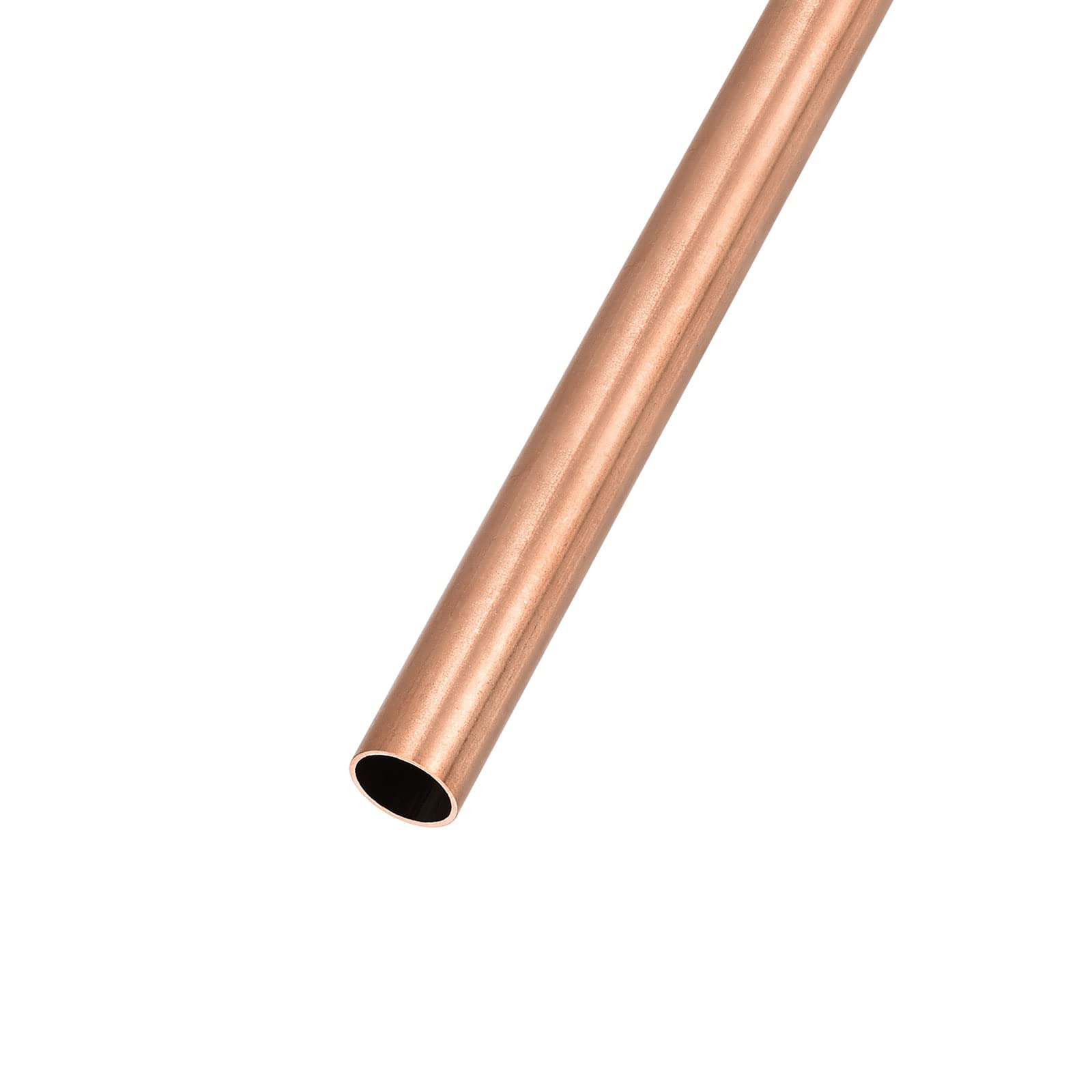Copper Tube (9mm OD x 0.5mm Wall T x 300mm L), Straight Tubes - for Home Furniture, Machinery, DIY Crafts