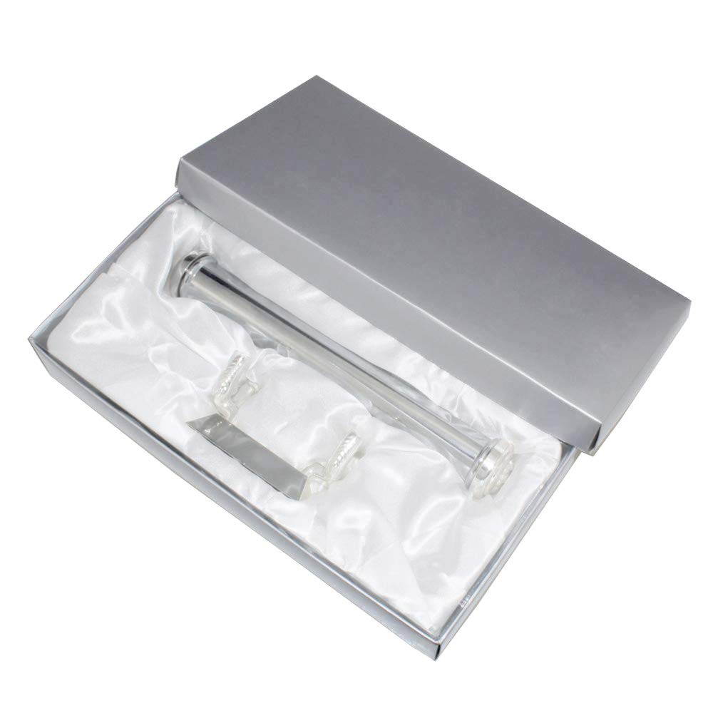 Birth Certificate Holder with Base Set,SilverPlated Zinc Alloy