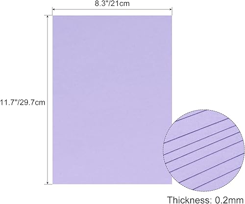 Miniatura 2 de MECCANIXITY Papel de cartulina para álbumes de recortes de 8.3 x 11.7 pulgadas, 74 libras200 GSM para Navidad y Año Nuevo, artes y manualidades,