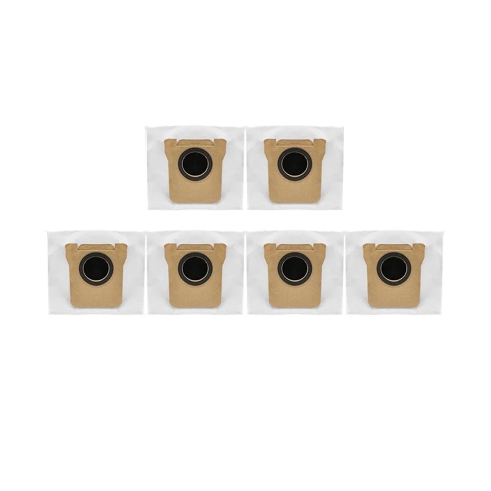 OUNCU Assembly Non-Woven Garbage Dust Bags,Compatible For Xiaomi Mijia M40S / M30S / 5 Pro / 5 C Vacuum Cleaner Parts(6pcs)