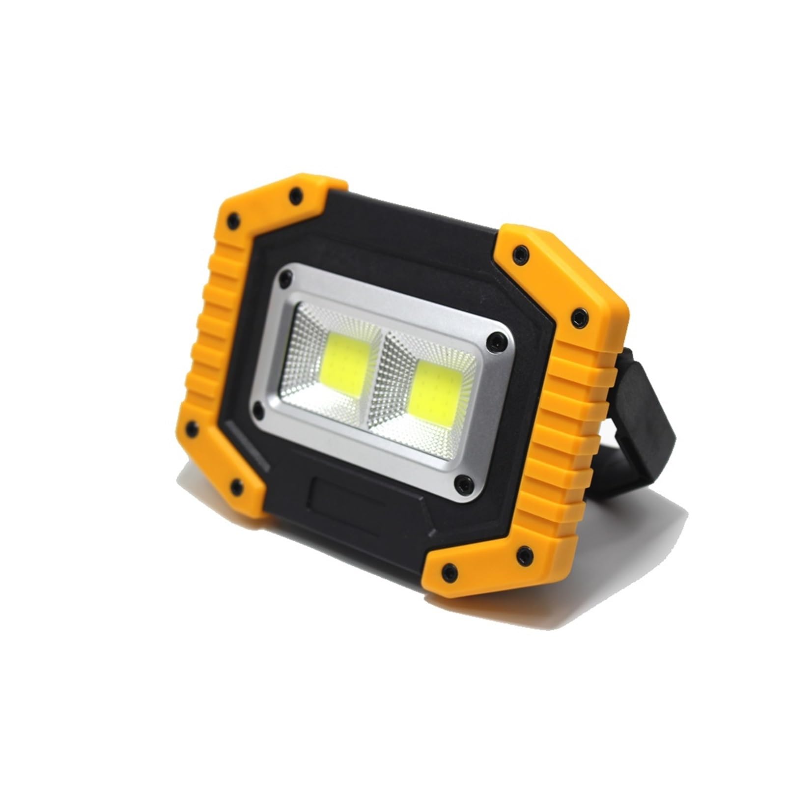 Portable COB LED Floodlight 20w USB Charging Floodlight USB Spotlight 18650 Portable Led Searchlight Camping(A-02)
