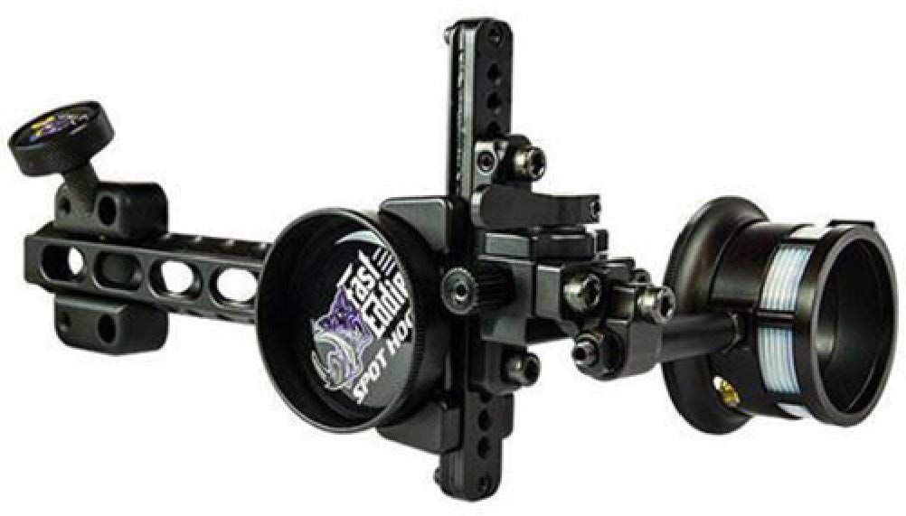 Spot HoggFast Eddie XL | Single Pin Bow Sight | Right/Left Handed | Pin Size .01/.019 | Made in The USA