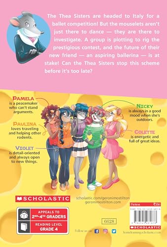 Thea Stilton and the Dancing Shadows (Thea Stil... 0545481872 Book Cover