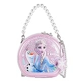キッズ 子供 ポーチ ショルダーバッグ アナと雪の女王 アナ雪 ポシェット 小物入れ ポケット メッセンジャーバッグ (ピンク) [並行輸入品]