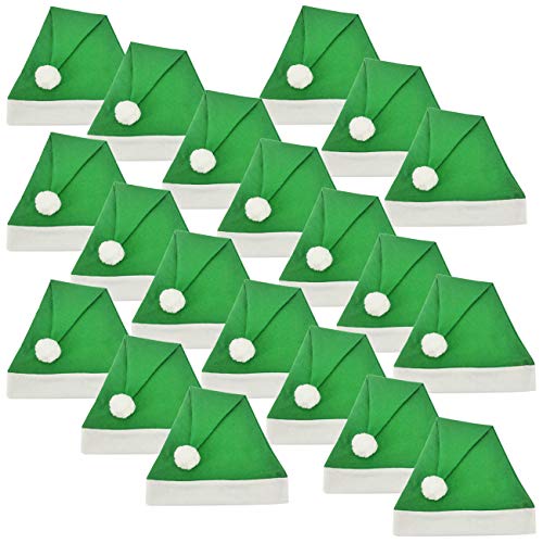 Ciffre 20 Stück im Set Weihnachtsmütze Nikolausmütze Winter Mütze...