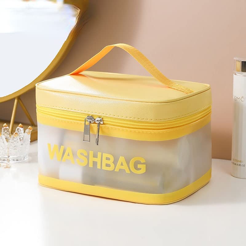 Miniatura 2 de LEJN Neceser Bolsa de viaje Bolsa de maquillaje resistente al agua Bolsa de cosméticos Organizador de viaje Contenedor de tamaño completo Artículos