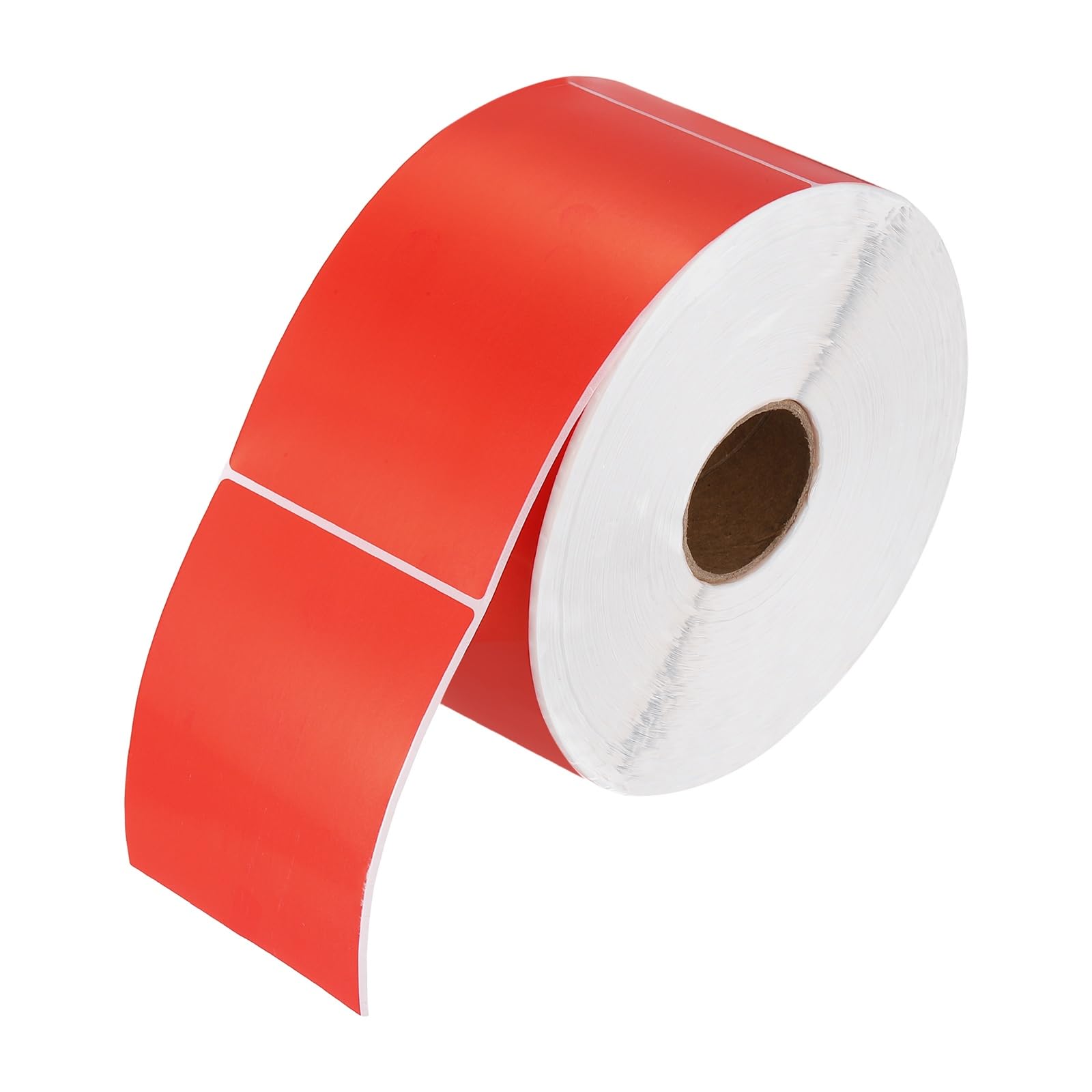 PATIKIL 1000 Pezzi Etichette Adesive Colorate 5x3 Pollici Etichette Rosso | Rettangolari, Per Codifica, Per Ufficio Gestione Inventario Aziendale, Per Inventario, Adesive