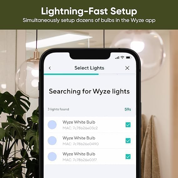 Image of Wyze Lifestyle Bulb Color, 1100LM Wi-Fi A19 Smart Bulb, 16 Million Colors & Tunable White, Works with Alexa and Google Assistant, 75W Equivalent, Dimmable, Timer, CRI>90, E26, No Hub Required, 2-Pack
