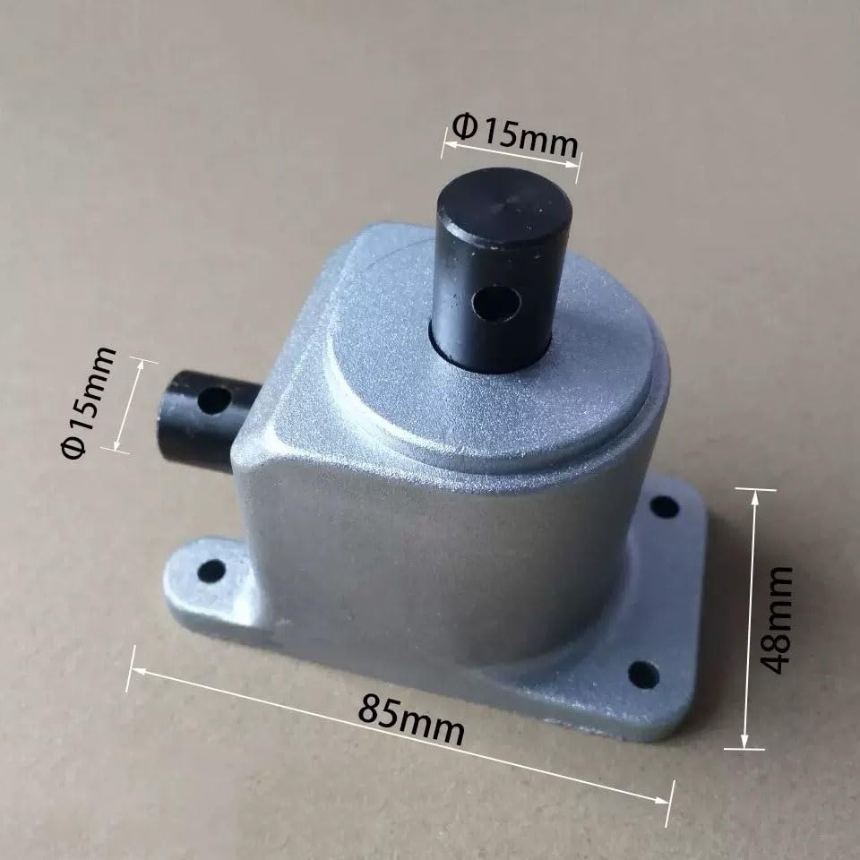 Angle Steering 1pcs 90 Degree Steering Gearbox 1:1 Transmission Small Hand Crank Bevel Gear Gearbox 15mm Diameter Shaft Reversing Gearbox Driving Change